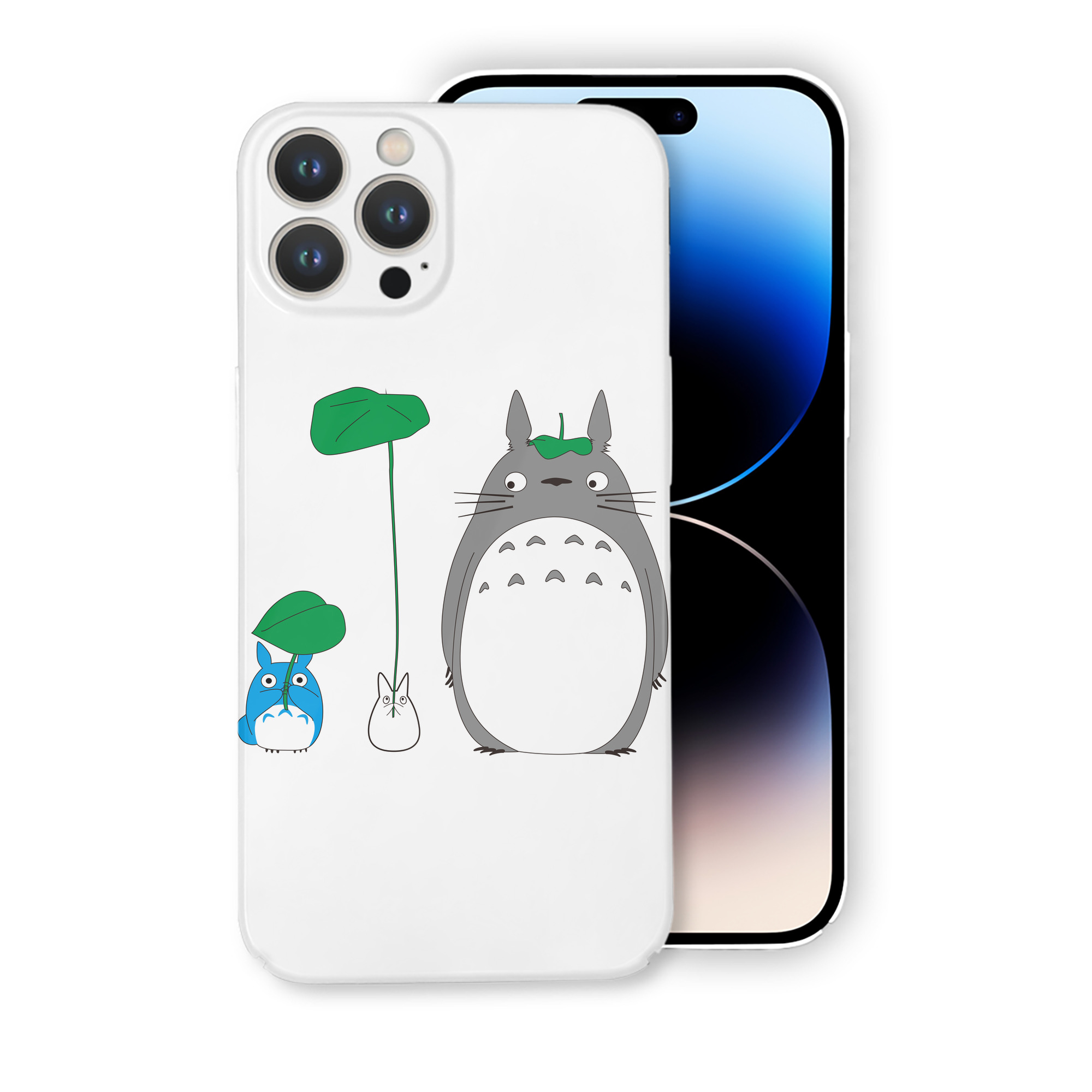 （画像用） となりのトトロ 草壁メイ 草壁サツキ My Neighbor Totoro Satsuki Kusakabe Mei Kusakabe 【iPhone 14シリーズ対応】ハードケース